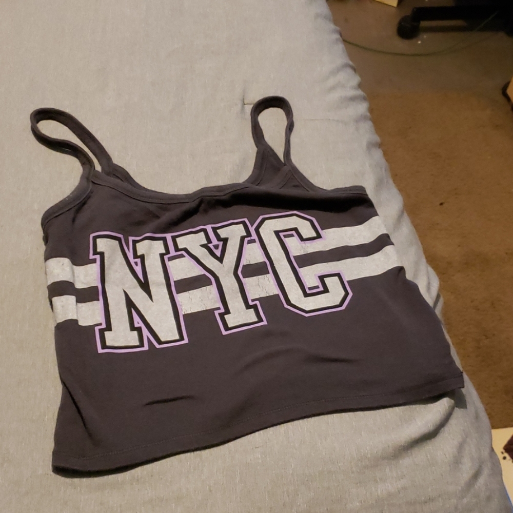 aeropostale NYC crop tank
